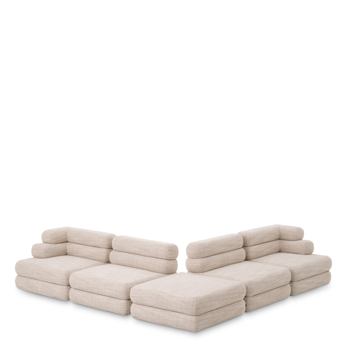 Eichholtz Living Modular Sofa Malaga ottoman House of Isabella UK