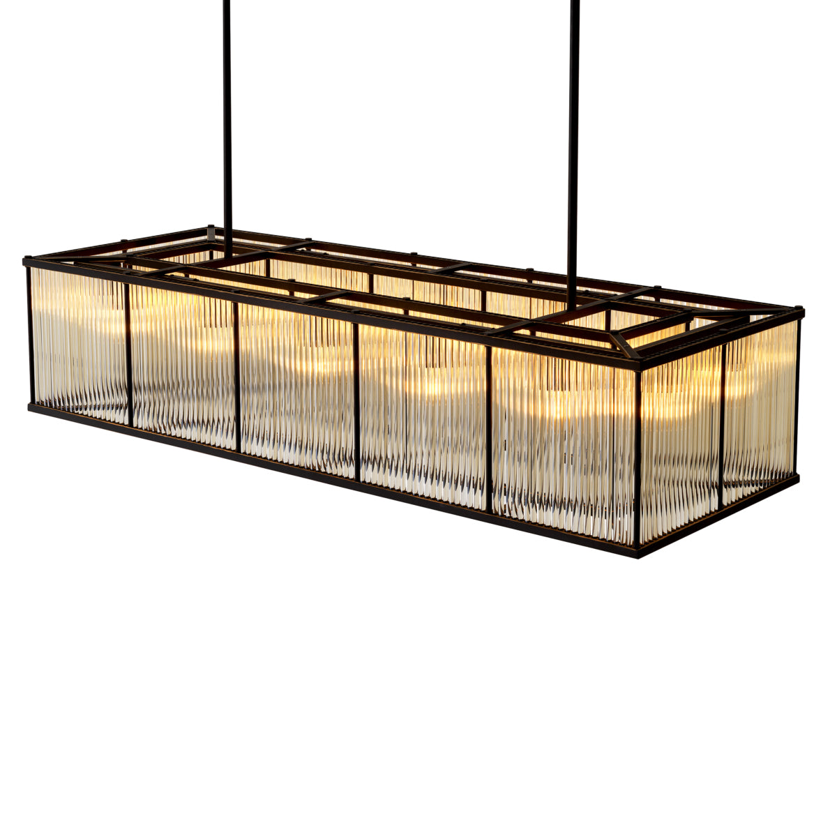 Eichholtz Lighting Chandelier Bernardi Rectangular House of Isabella UK