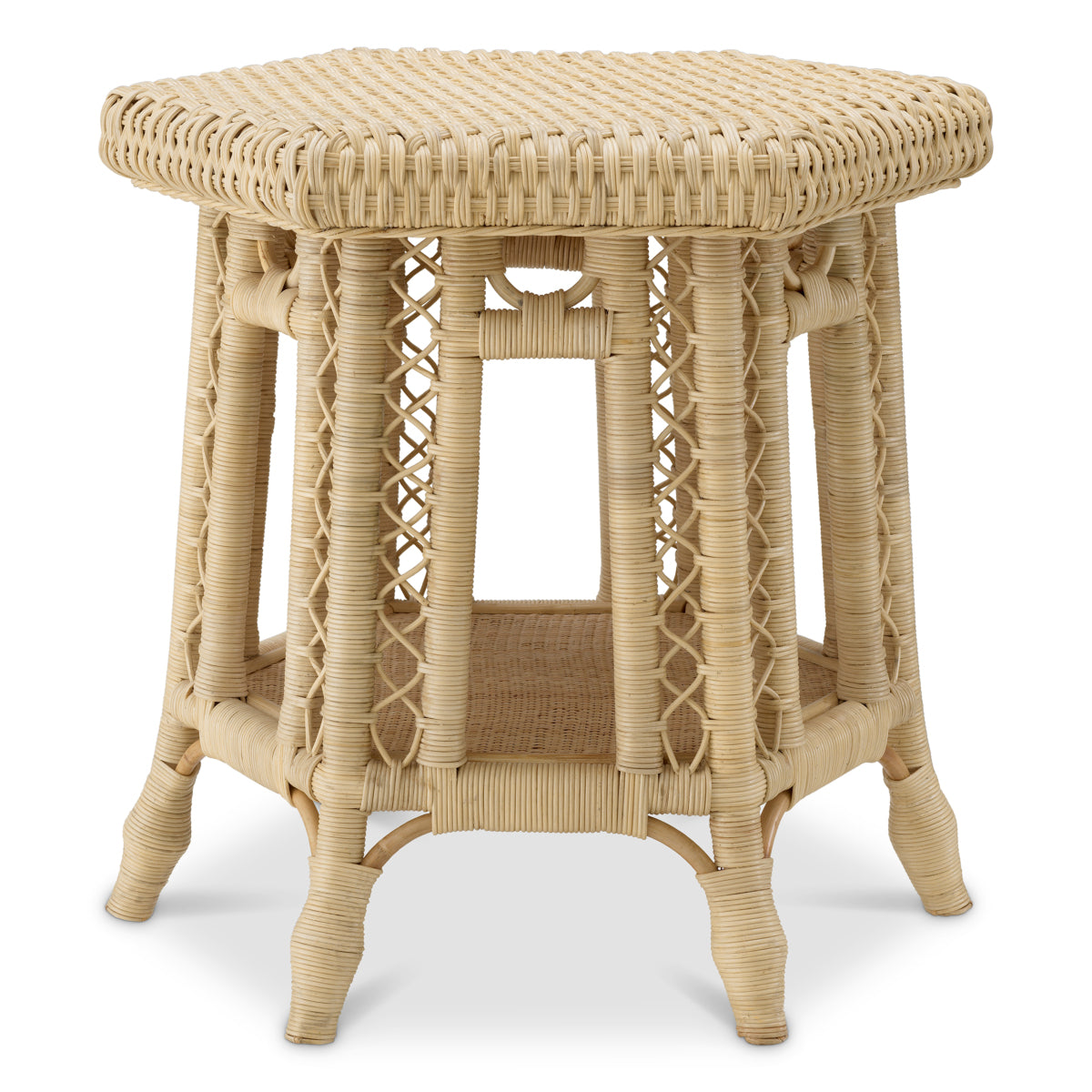 Eichholtz Living Side Table Saba Hexagon House of Isabella UK
