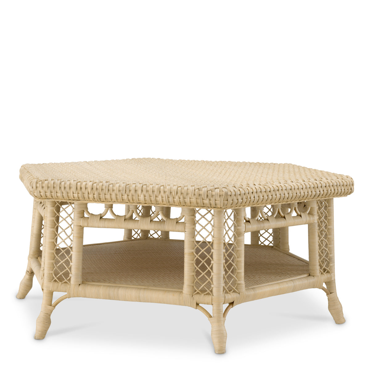 Eichholtz Living Coffee Table Saba Hexagon House of Isabella UK
