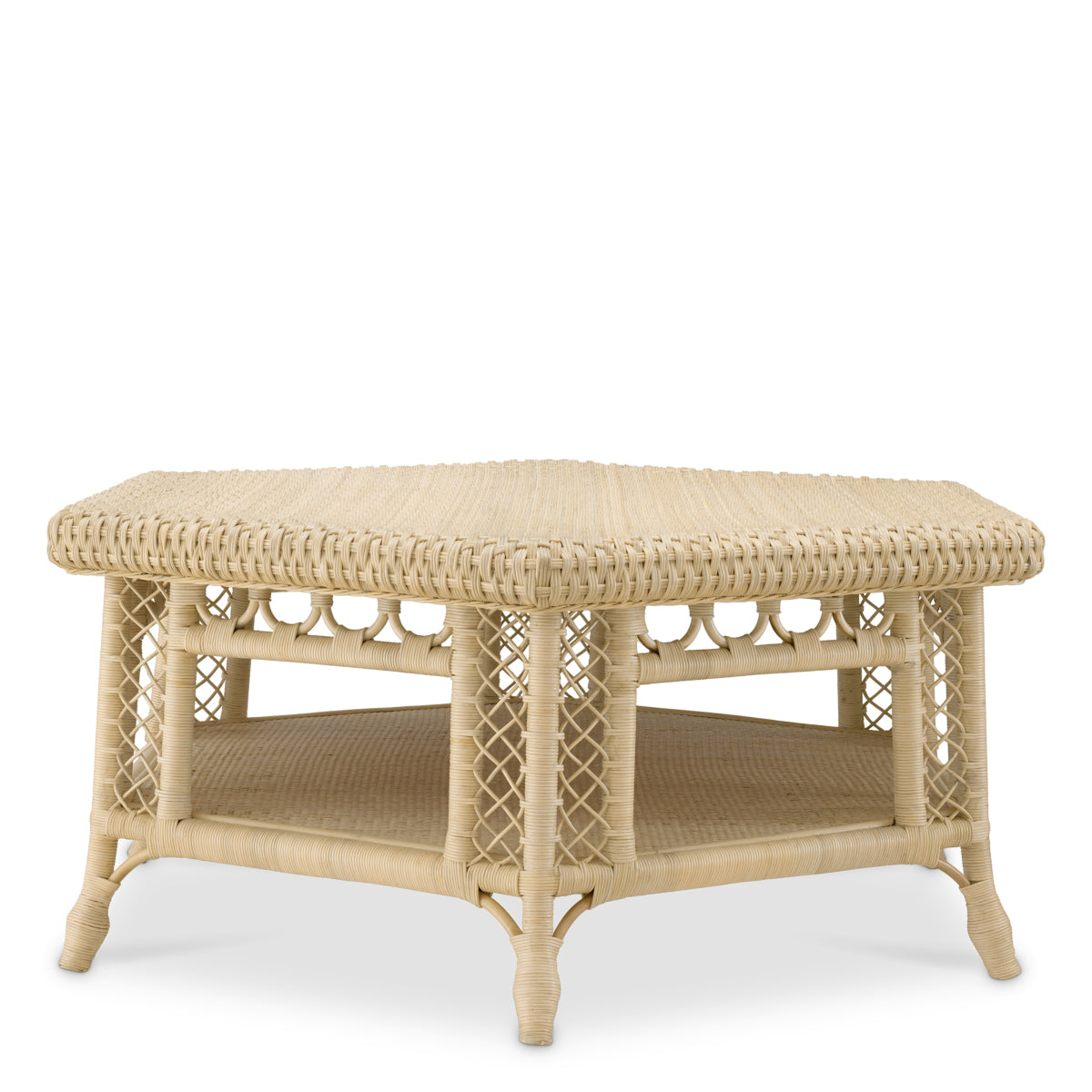 Eichholtz Living Coffee Table Saba Hexagon House of Isabella UK