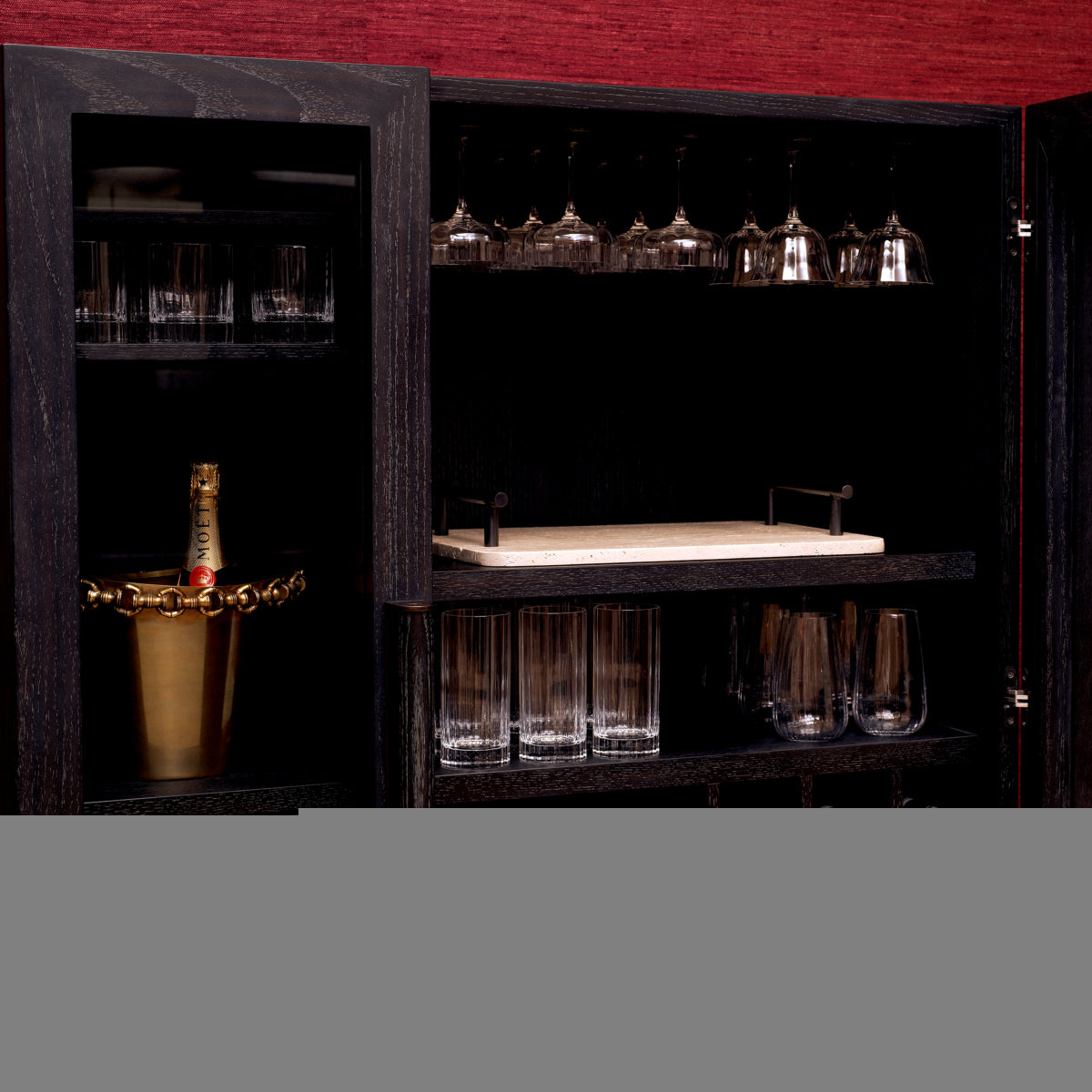 Eichholtz Living Bar Cabinet Connaught House of Isabella UK