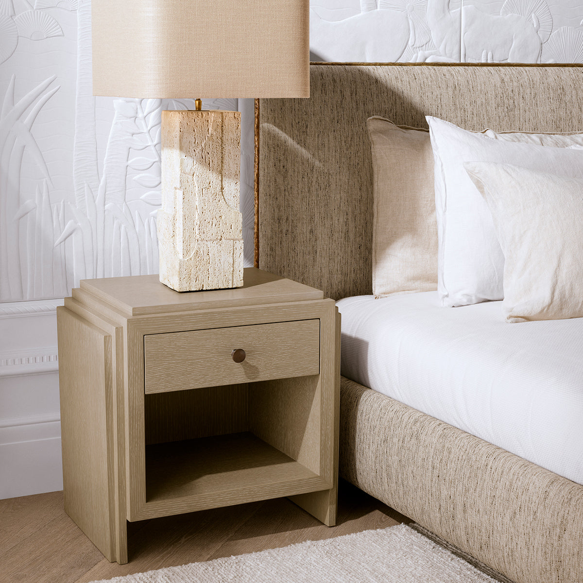 Eichholtz Sleeping Nightstand ArtDeco House of Isabella UK