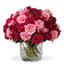 Bouquet of Roses real touch 72 pcs/3 varieties