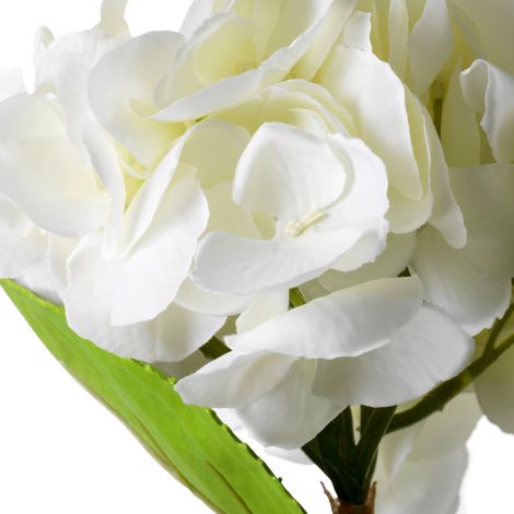 Bouquet of Hydrangeas real touch 48 pcs/2 varietie