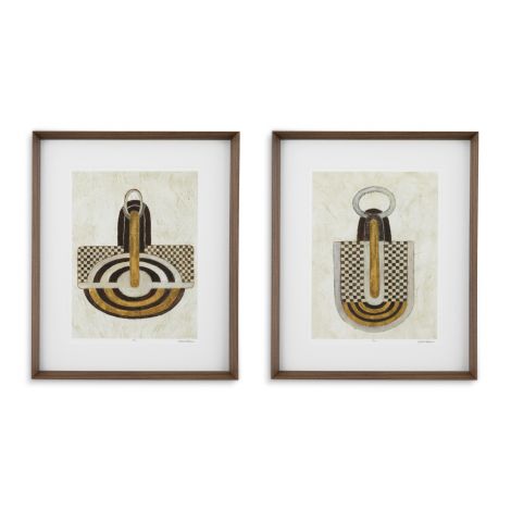 Print Objet d'Art by Vanna Lam set of 2
