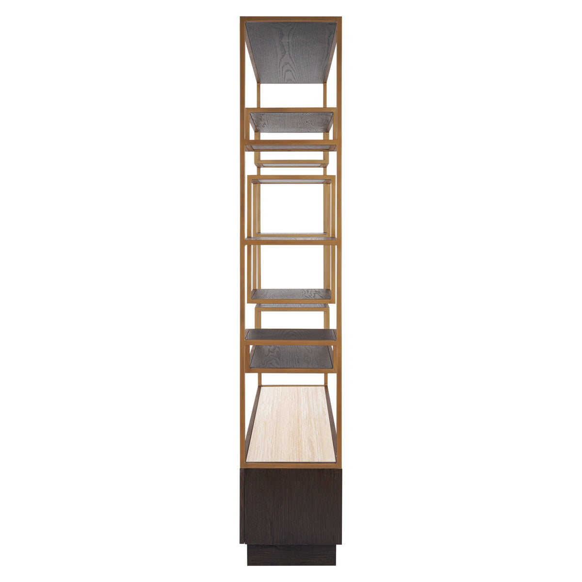 Display cabinet Claremont brown