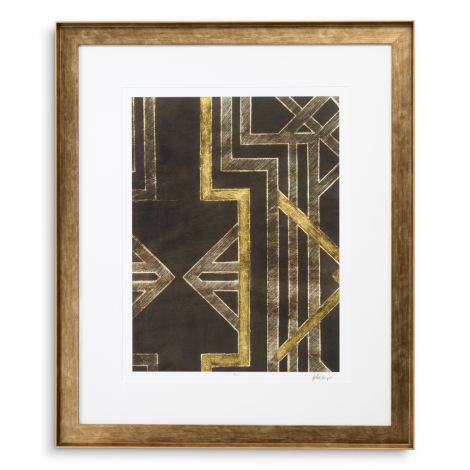 Print Trellis Pattern by Ethan Harper I set of 2