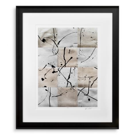 Print Ink Casting by Michael Willett set of 2