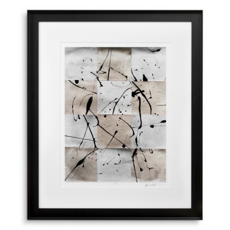 Print Ink Casting by Michael Willett set of 2