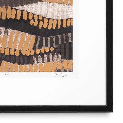 Print Metallic Undulation by June Erica Vess set 2