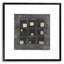 Print Black Squares by Michael Willett set of 2
