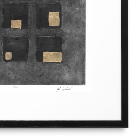 Print Black Squares by Michael Willett set of 2
