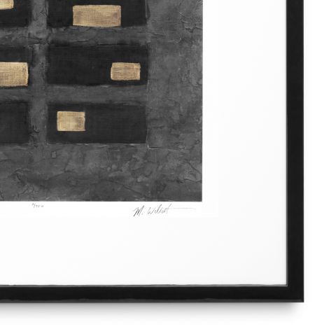 Print Black Squares by Michael Willett set of 2