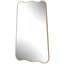 Olivia Scalloped Mirror in Gold
