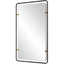 Triton Mirror in Aged Bronze