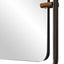 Triton Mirror in Aged Bronze