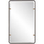 Triton Mirror in Aged Bronze