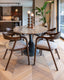 Dining table Russo ash brown oval 235