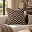 Paul Moneypenny Large Modblock Chocolate Cushion