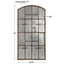 Amiel Antique Large Arch Mirror