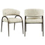 Dining chair Charda  beige angora