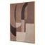 Wall art Tatu right brown