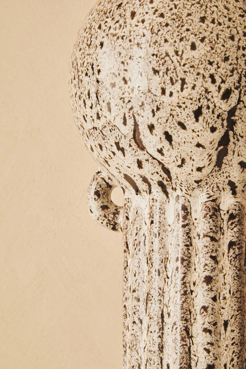 Calcita Large Speckled Brown Vase