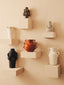 Sidra Large Black Textured Vase