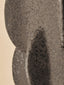 Sidra Large Black Textured Vase