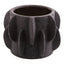 Sidra Small Black Textured Planter
