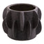 Sidra Small Black Textured Planter