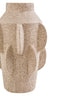 Sidra Large Cream Textured Vase