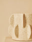 Sidra Small Cream Textured Planter