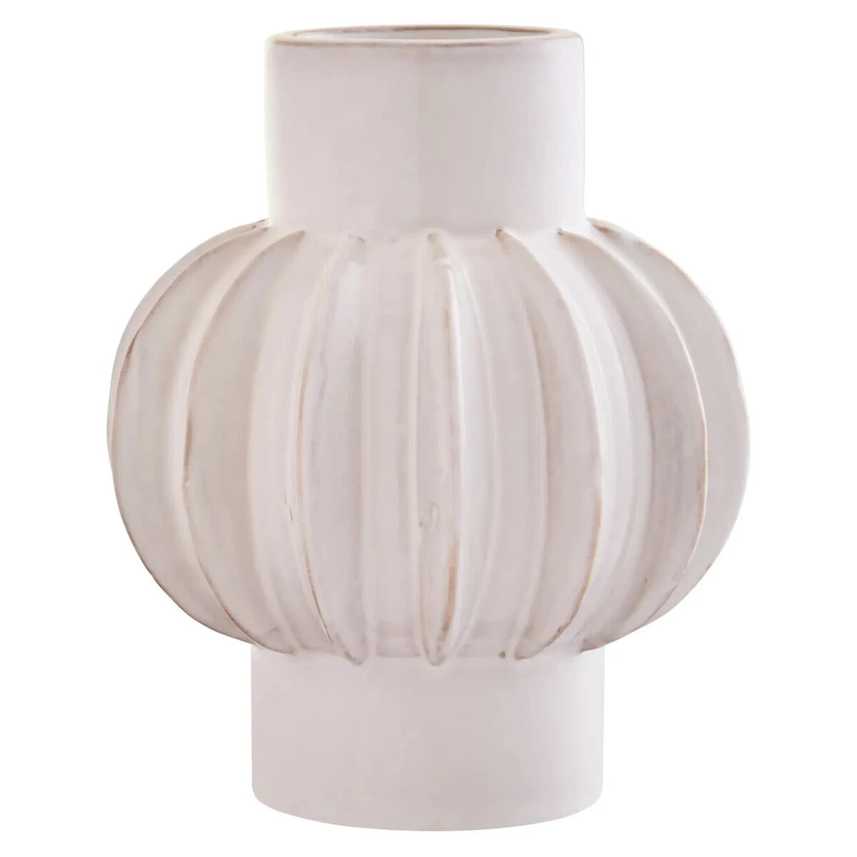 Kondo Cream Stoneware Bubble Vase