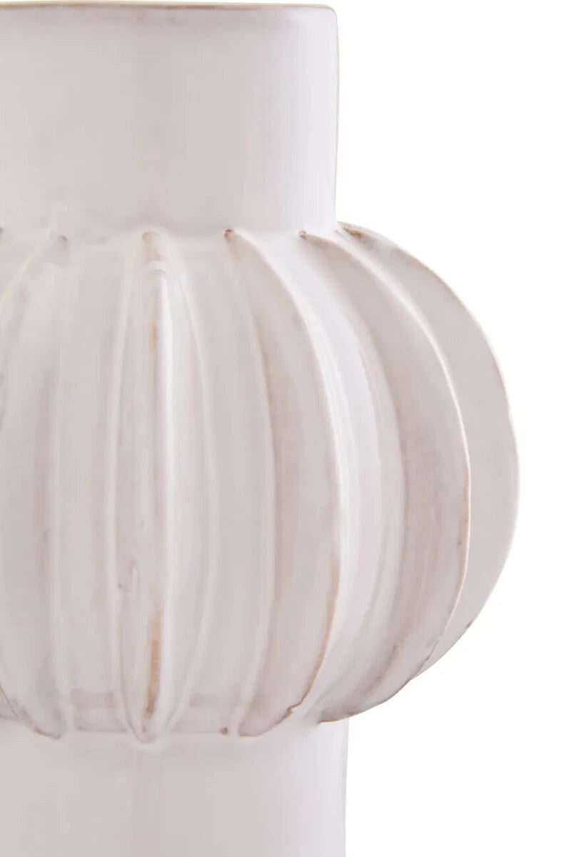 Kondo Cream Stoneware Bubble Vase