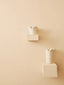 Sonata Small Cream Fluted Vase