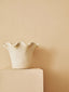 Sonata Small Cream Fluted Vase