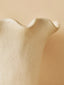 Sonata Small Cream Fluted Vase