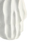 Broc Small White Textured Vase