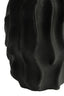 Broc Small Black Textured Vase