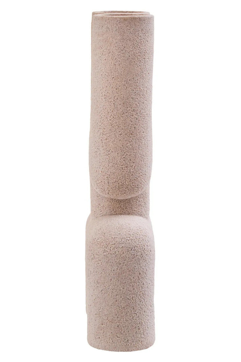 Broc Small Sandstone Effect Sculptured Vase