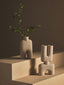Broc Small Sandstone Effect Sculptured Vase