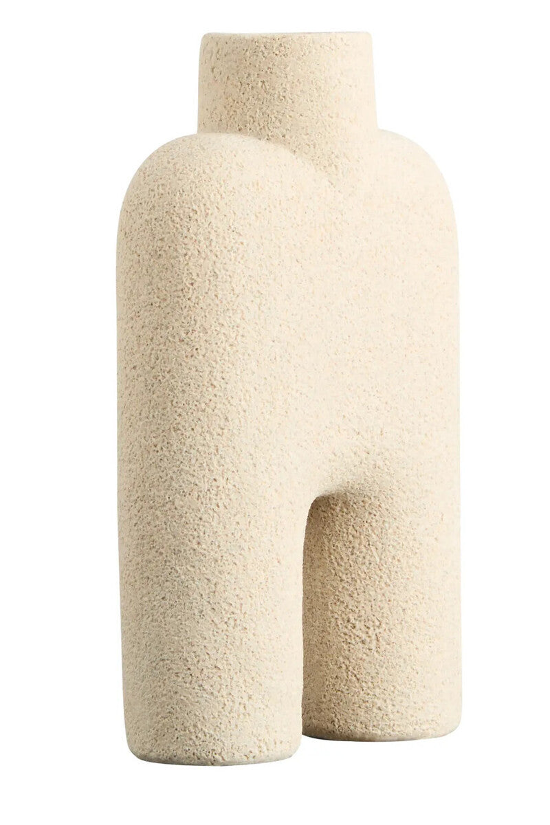 Broc Large Sandstone Effect Sculptured Vase