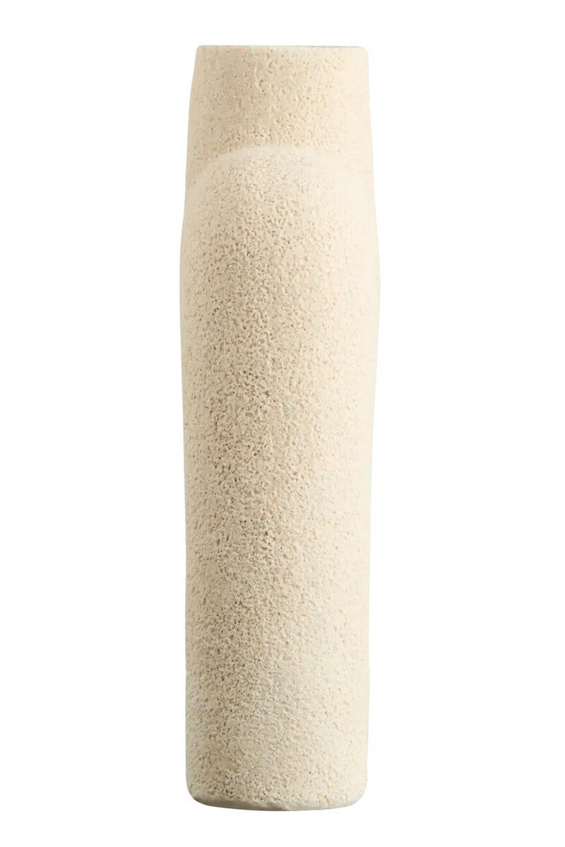 Broc Large Sandstone Effect Sculptured Vase