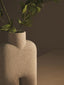 Broc Large Sandstone Effect Sculptured Vase