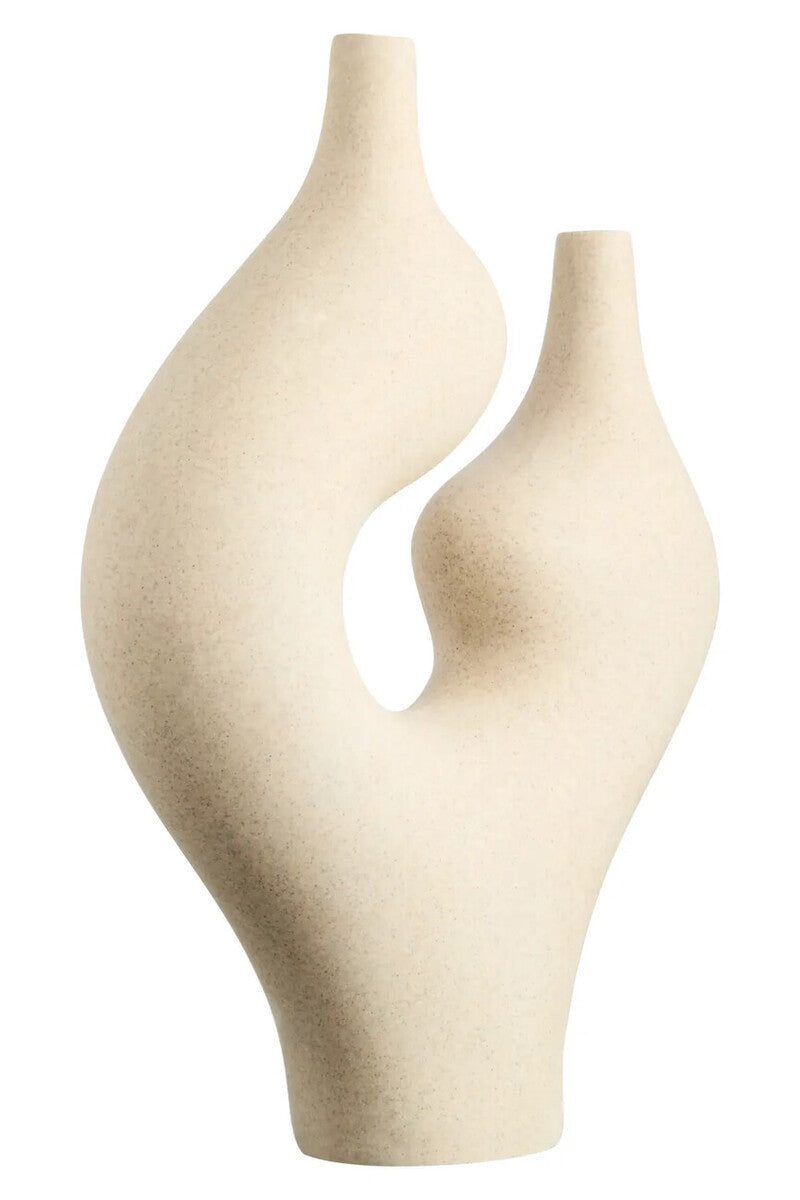 Broc Sandstone Effect Sculptural Vase