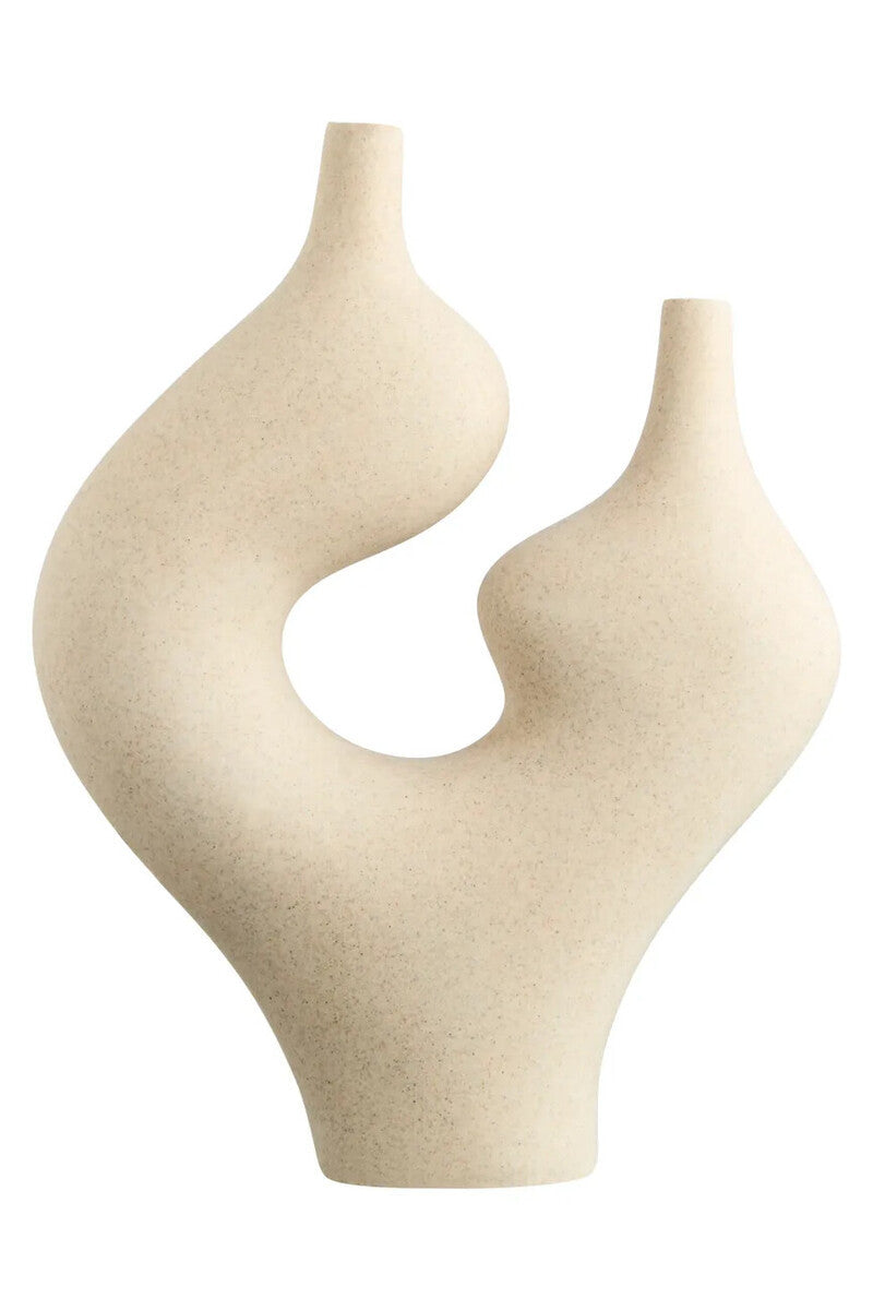 Broc Sandstone Effect Sculptural Vase