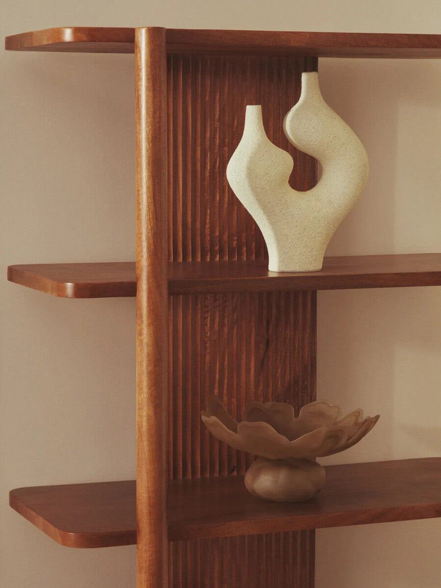 Broc Sandstone Effect Sculptural Vase