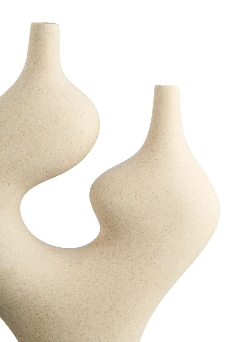 Broc Sandstone Effect Sculptural Vase